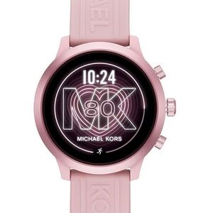 Michael Kors Women Access MKGO Pink Silicone Smartwatch